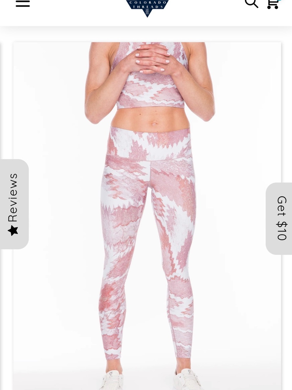 Colorado Threads CLAY HELIX YOGA PANT